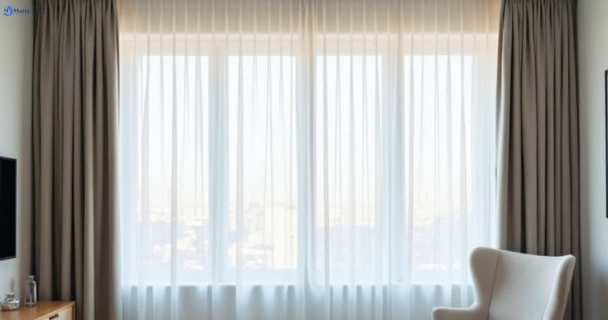 Freshly steam cleaned curtains in albert-park-vic QLD